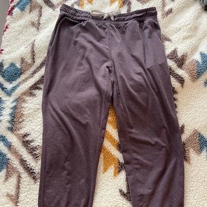 Vuori purple joggers